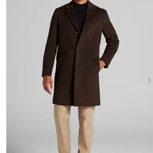 Jos.A.Bank Men's Brown Overcoat